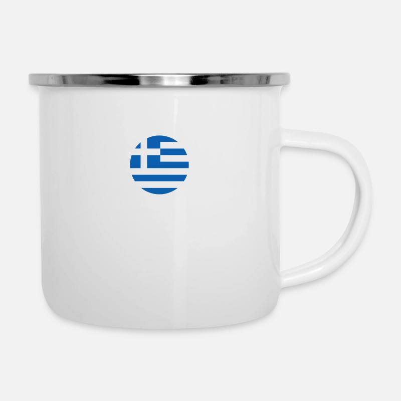MADE IN SERRES - Tasse émaillée - blanc