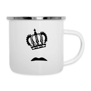 La Reine Rhapsodie - Tasse émaillée - blanc - Droite