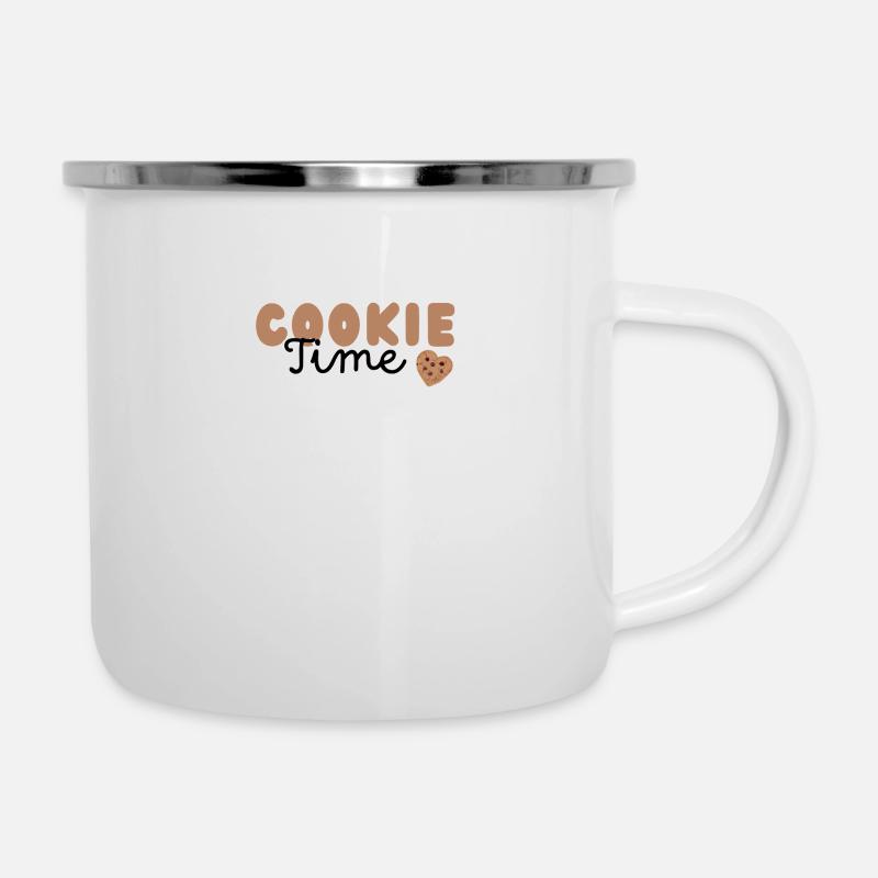 Cookie Time - Camper Mug - white
