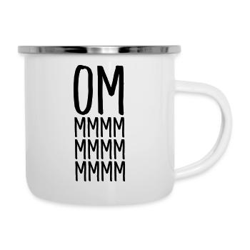 OM MMMMMMMMMMMM - Camper Mug - white - Right