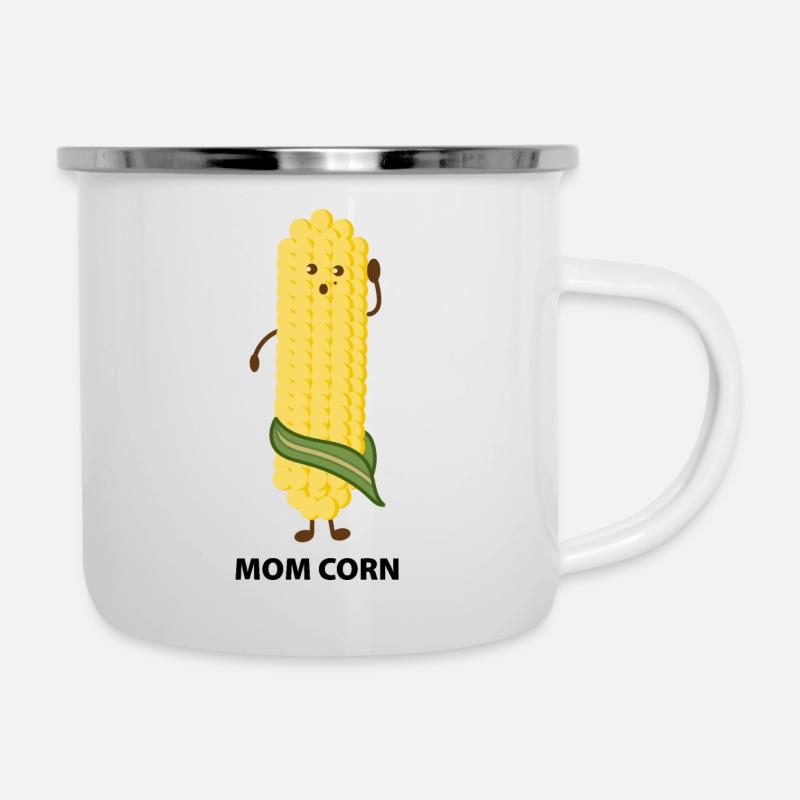 Mama Corn - Camper Mug - white