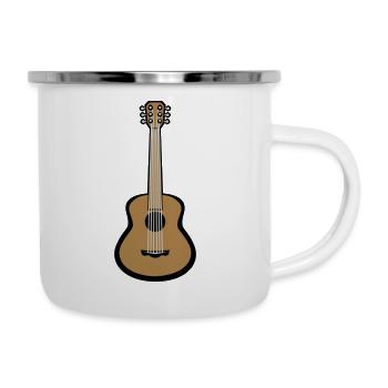 Guitarist Guitar Play Design - Camper Mug - white - Right