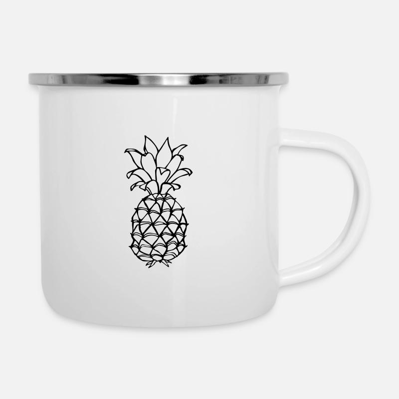 pineapple - Camper Mug - white
