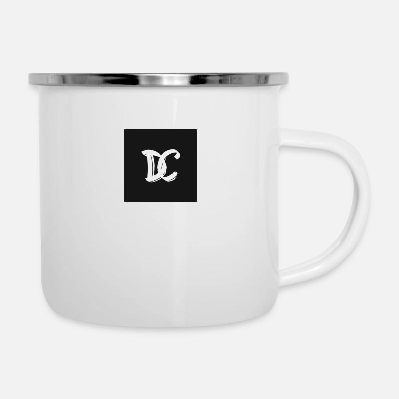 dripsize - Emaille-Tasse - Weiß
