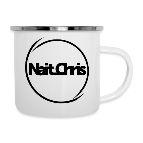 Nait_Chris Fan Circle Logo - Emaille-Tasse