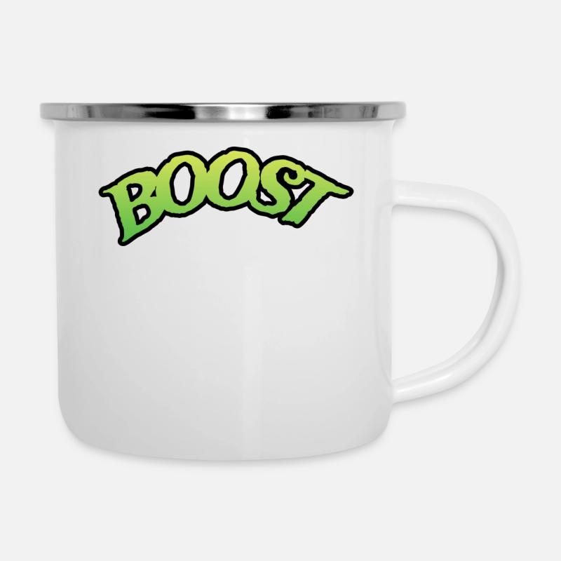 AUGMENTER - Tasse émaillée - blanc