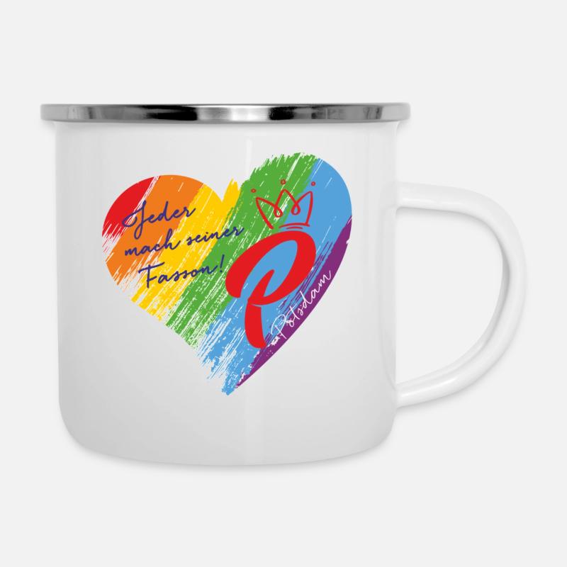 Postdam Fasson - Camper Mug - white