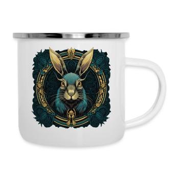 Magic Bunny Rabbit Long-Eared - Camper Mug - white - Right