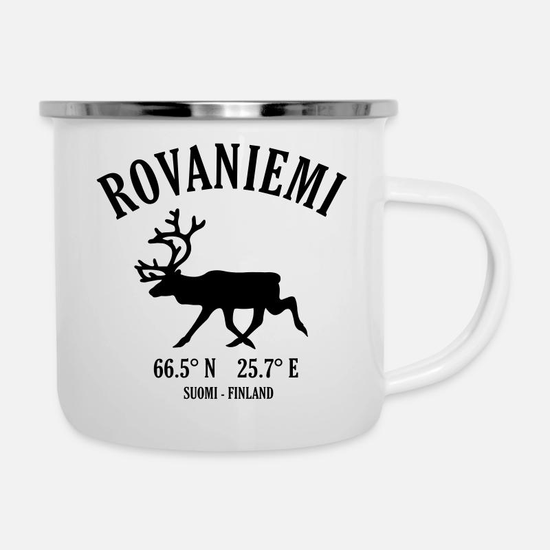 Rovaniemi - Camper Mug - white