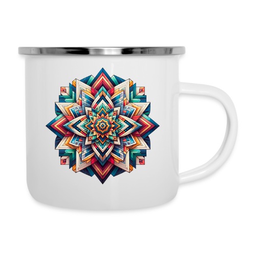Kunterli - Color Prism Mandala - Camper Mug