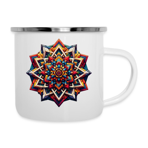 Kunterli - Color Explosion Mandala - Camper Mug