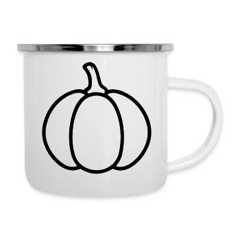 pumpkin - Camper Mug - white - Right