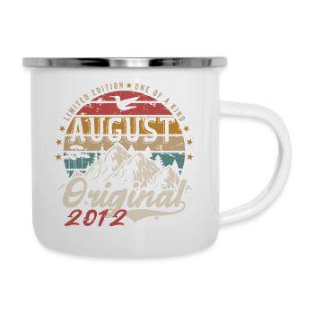 August 2012 - Made In August 2012 - Vintage 2012 - Camper Mug - white - Right