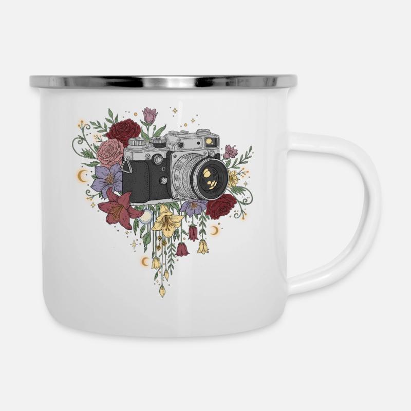 A great camera - Camper Mug - white