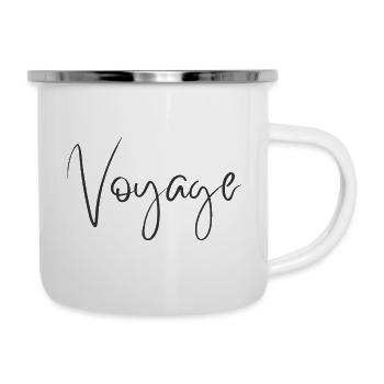 Voyage Inspirational Travel Design - Camper Mug - white - Right