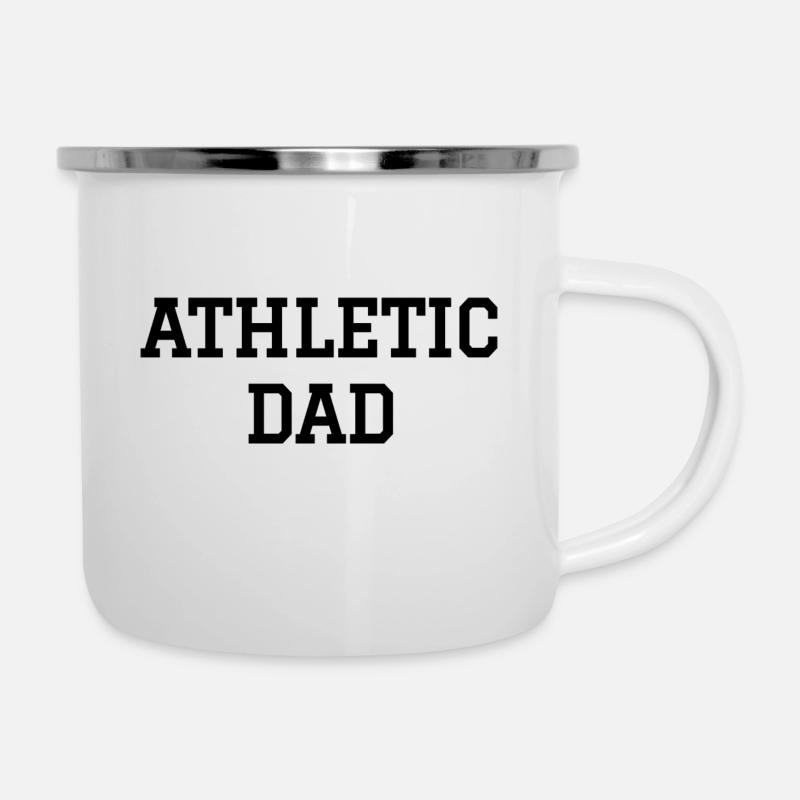 Athletic dad - Camper Mug - white