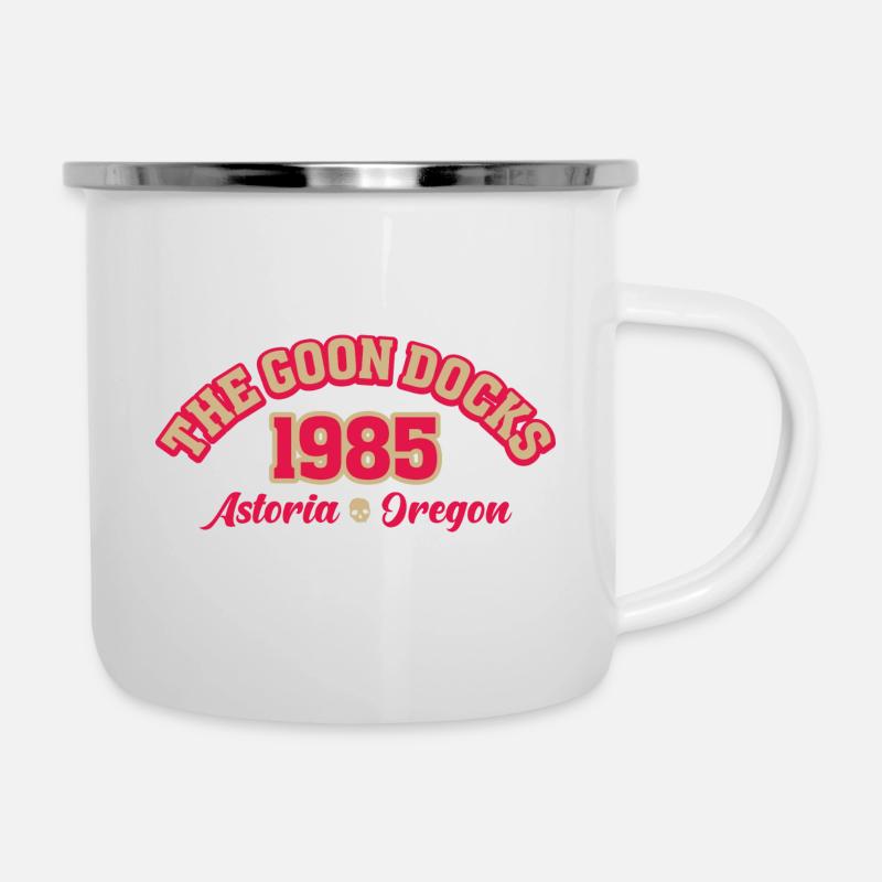 Die Goon Docks - Emaille-Tasse - Weiß