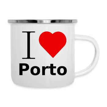 I LOVE PORTO - Camper Mug - white - Right