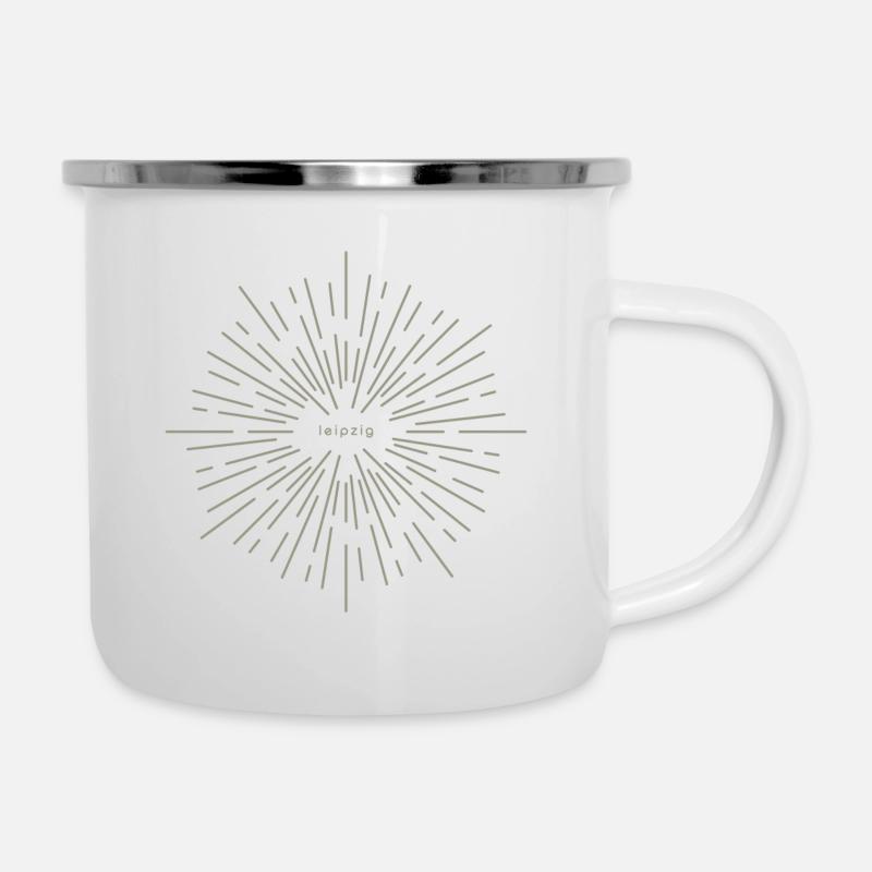 Leipzig - Sunstar - Tasse émaillée - blanc