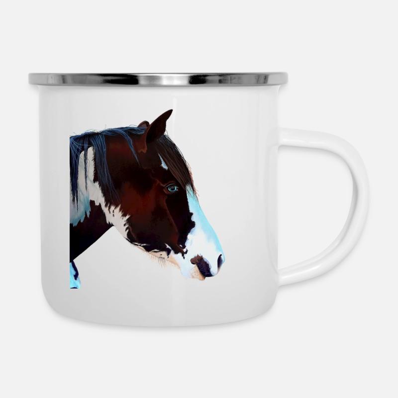 Rebel/Princess - Camper Mug - white