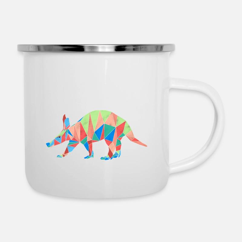 aardvark - Camper Mug - white