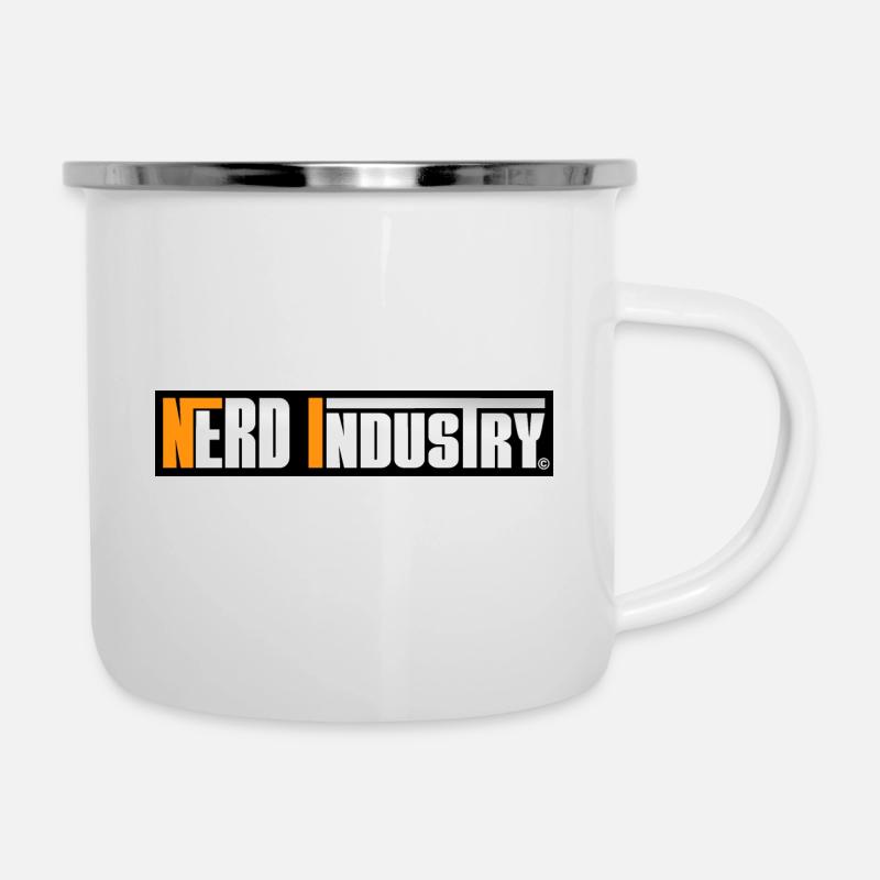 BANIERE NERD INDUSTRY - Camper Mug - white