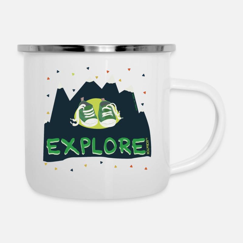 Explore - Camper Mug - white