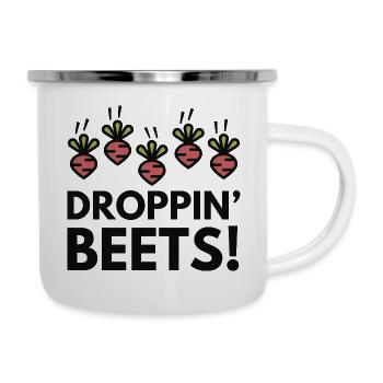 Droppin' Beets - Camper Mug - white - Right