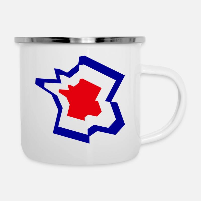 France - Camper Mug - white