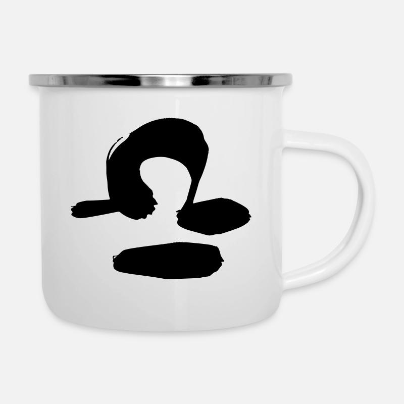 Libra Zodiac - Camper Mug - white
