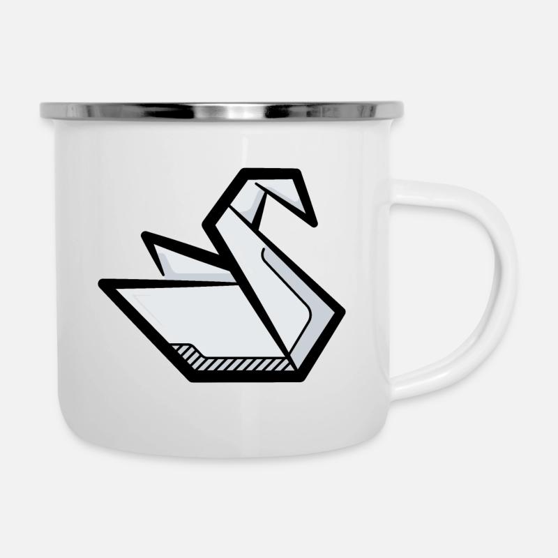 Origami - Camper Mug - white