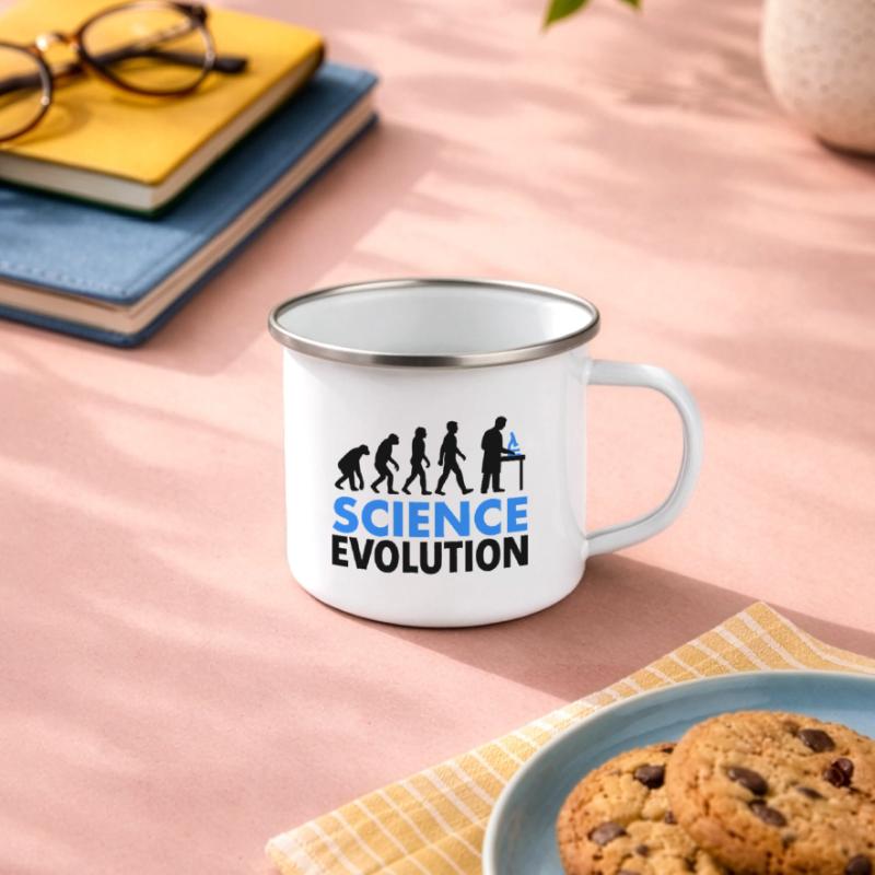 Science Evolution for Science Fans Camper Mug