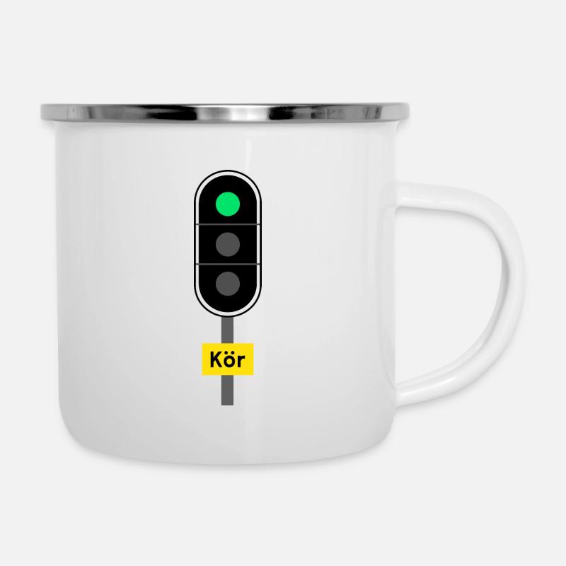 Run - Camper Mug - white