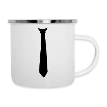 bow_tie_f1 - Camper Mug - white - Right
