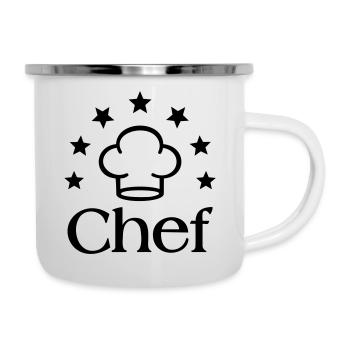 Chef Chef's Hat - Camper Mug - white - Right