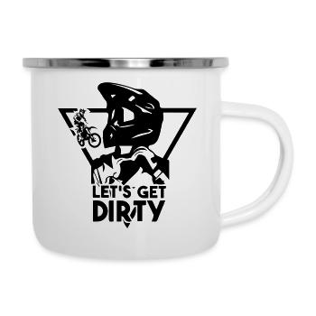 Dirt bike - Camper Mug - white - Right
