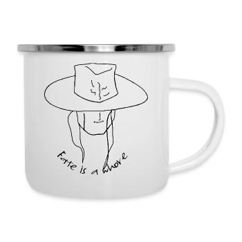 Fate is a whore.... - Camper Mug - white - Right
