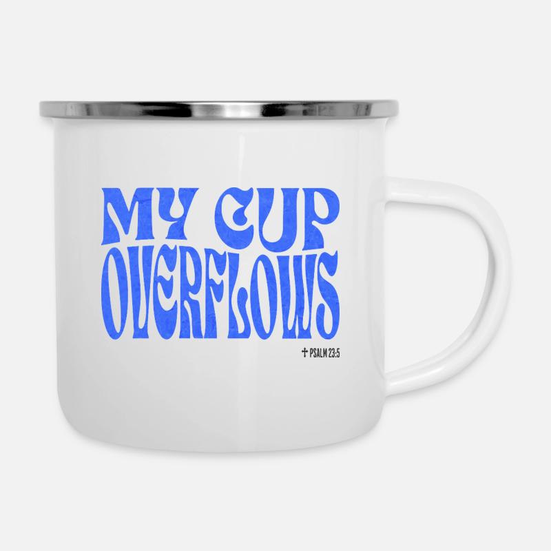 Christianisme Verset Biblique Chrétien - Tasse émaillée - blanc