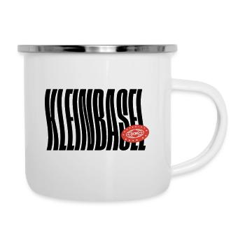 Kleinbasel Basel - Emaille-Tasse - Weiß - Rechts