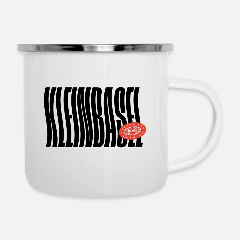 Kleinbasel Basel - Camper Mug - white