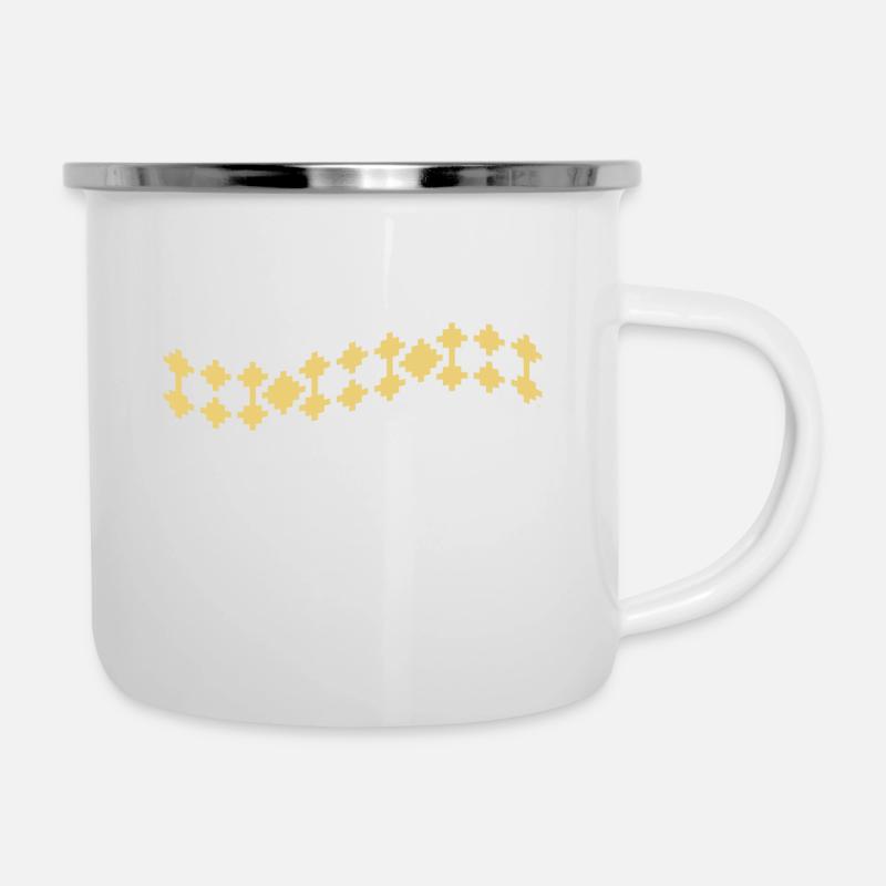 Variation - Tasse émaillée - blanc