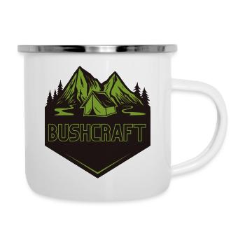 Bushcraft survival - Camper Mug - white - Right