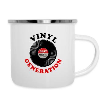 Vinyl generation - Camper Mug - white - Right