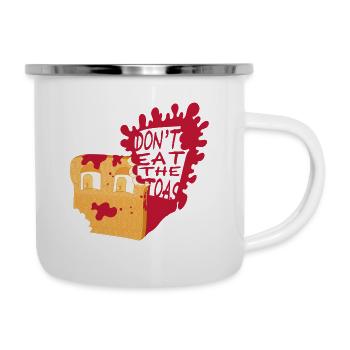 ..TOAST - Emaille-Tasse - Weiß - Rechts