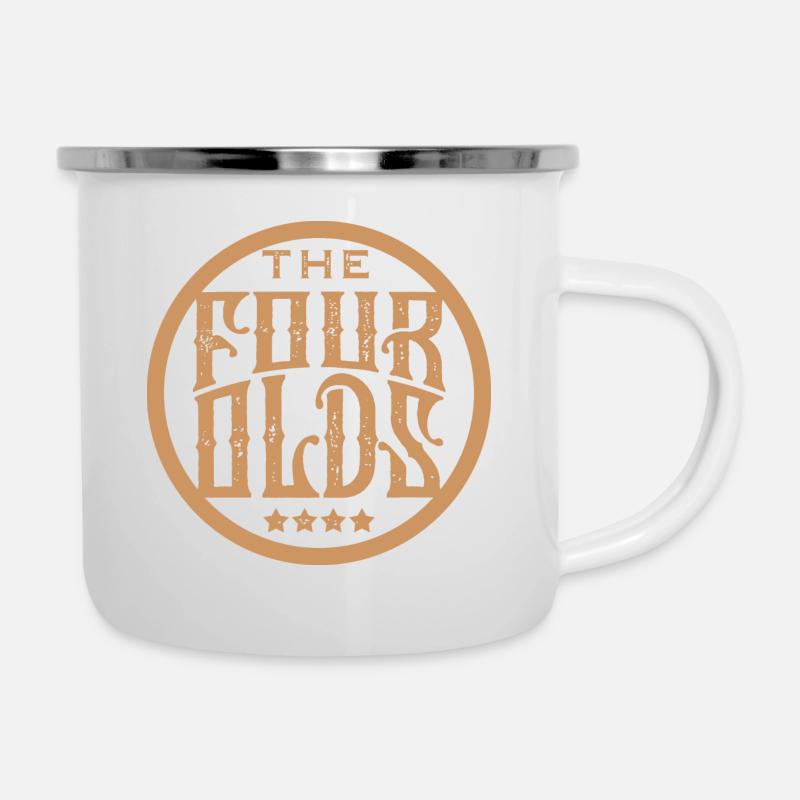 Four Olds (no explanation) - Camper Mug - white