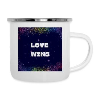 Love Wins - Camper Mug - white - Right