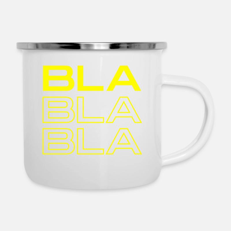 BLA BLA BLA - Camper Mug - white