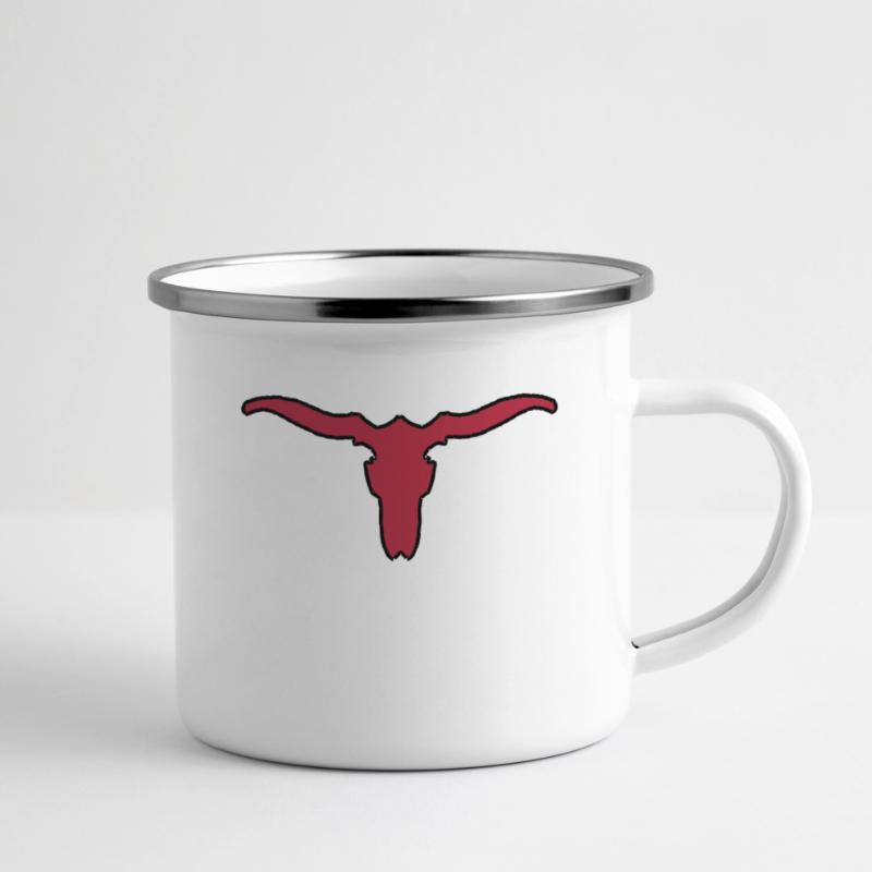 cornes 2c Tasse émaillée