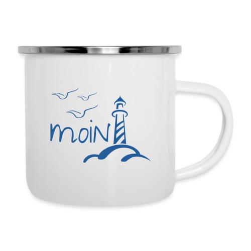 Moin - Emaille-Tasse