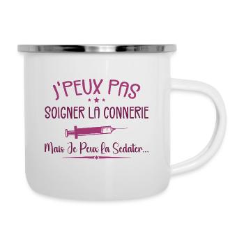 Cool Quotes for Awesome Nurse - Camper Mug - white - Right